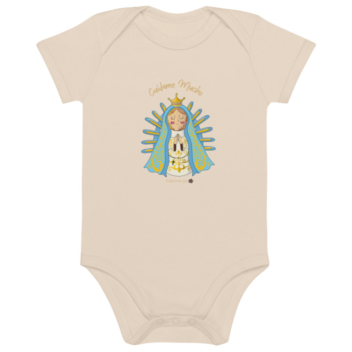 Body para bebé  “Cuídame Mucho” – Virgencita de Luján (Edición CHE)