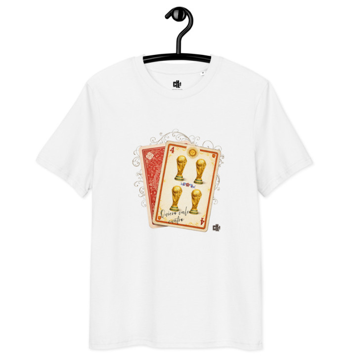 Remera Unisex Ft -“Quiero Vale Cuatro” – Edición Ilusión Mundial 2026