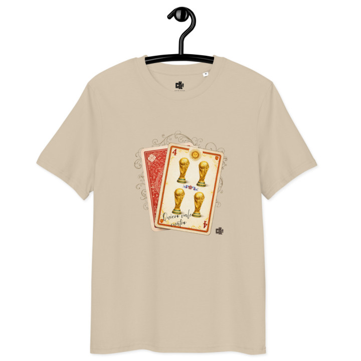 Remera Unisex Ft -“Quiero Vale Cuatro” – Edición Ilusión Mundial 2026