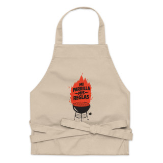 Delantal del Parrillero " ACÁ SE ASA ASÍ " 