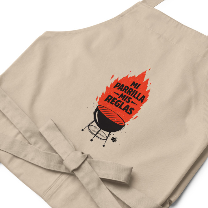Delantal del Parrillero " ACÁ SE ASA ASÍ " 