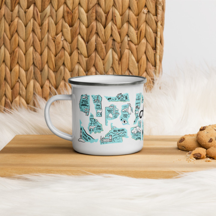 Un País Entero en una Taza - Taza esmaltada