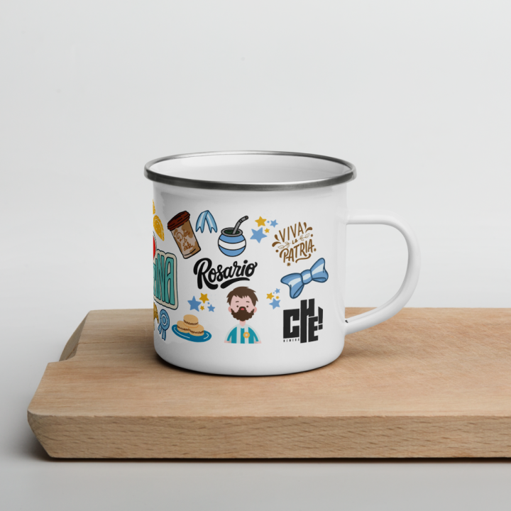 Pa’ Tomar y Pa’ Contar - Taza Enlozada